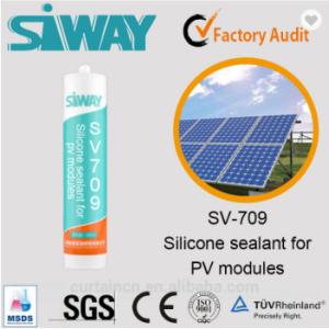 China Fire Proof Solar Panel Sealant , All Weather Silicone Sealant For Pv Modules on sale