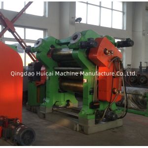 Blue/Green 3 Roll Rubber Calender for Customer Requirements