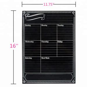 16'' X 11.75'' Magnetic Fridge Calendar Magnetic Dry Erase Wall Calendar Fridge