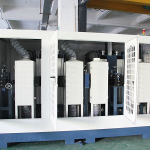 Automatic Coil Mirror Effect Buffing Machine Metal Polishing Machine 8 Heads