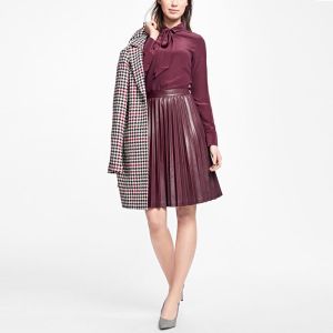 Wholesale New Arrival Pleated 3/4 Length Plus Size Half Skirt for Women - Customizable Sizes from china suppliers