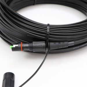 China Customized 1 Fiber FTTH Solution Drop Cable MINI IP OptiTap To SC APC on sale China Customized 1 Fiber FTTH Solution Drop Cable MINI IP OptiTap To SC APC on sale