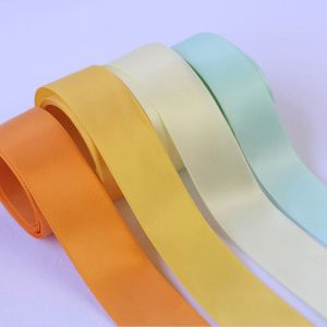 Decorative Pure Silk Ribbon 2 - 100MM Width Single / Double Face Style