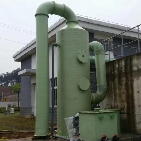 Low maintenance FRP acid mist Absorption tower Fiberglass purification tower GRP