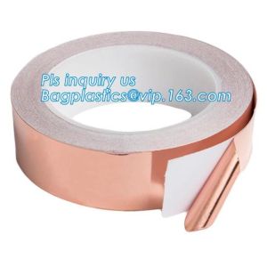 Conductive copper foil tape 25m 50m for EMI shielding welding, electrical