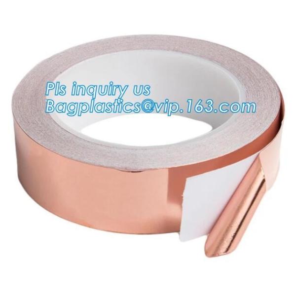 Conductive copper foil tape 25m 50m for EMI shielding welding, electrical