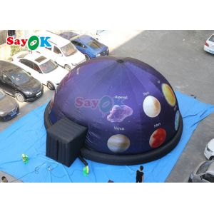 3d Inflatable Planetarium Projection Dome Tent 360 Degree Fulldome Inflatable