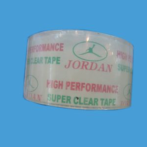 Gmark Logo On Adhesive Custom Crystal Clear Tape , 15 m - 1500 Y