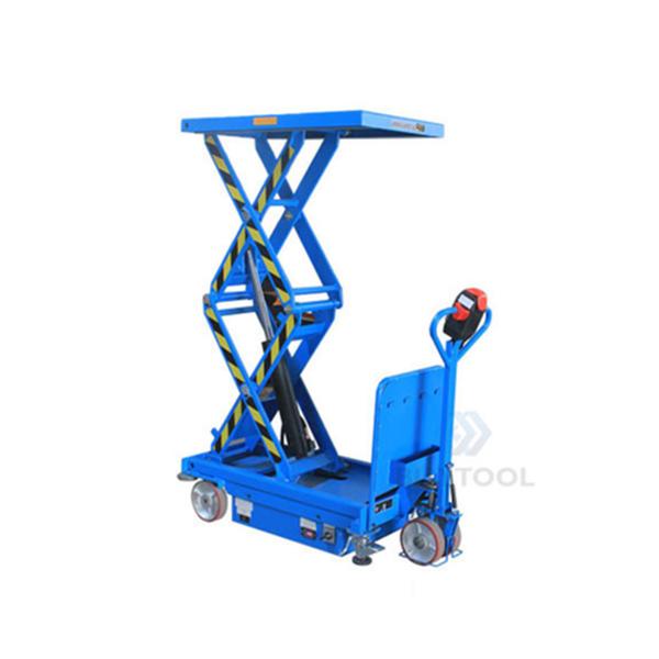 Mini Self Propelled Electric Scissor Lift Aerial Work Platform 2460lbs Maximum