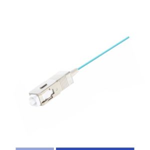 Wholesale Easy Installation Fiber Optic Pigtail SC UPC 50um LSZH Jacket Pigtail Fiber Multimode from china suppliers