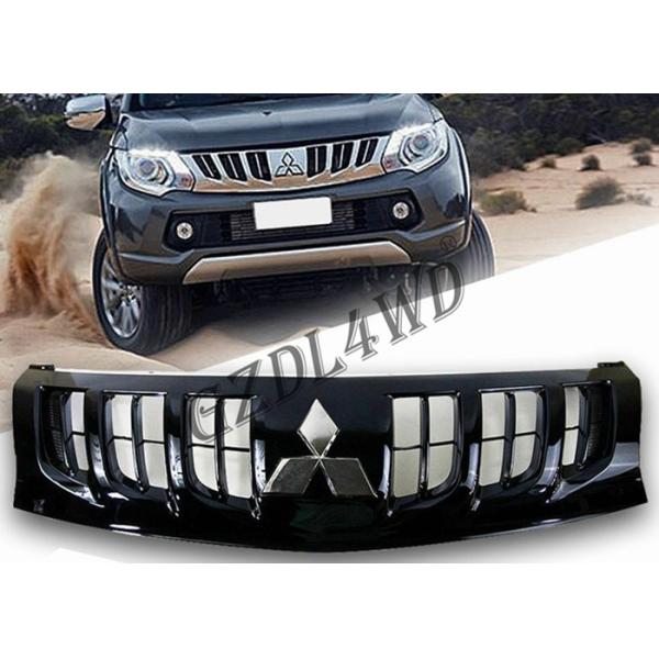 Black Car Front Grill For Pickup Trucks Mitsubishi Triton l200 Mn Ml Mq 2015-2018