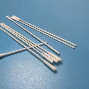 15cm Flocked Nylon Specimen Collection Swab with 30mm Breakpoint