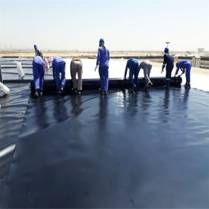 Wholesale 2m-8m Width Geomembrane for Mining Tailing Heap Leach Pads GB/ASTM GRI-GM13 Standard from china suppliers