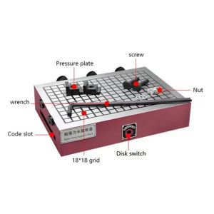 Custom Powerful Permanent Magnetic Chuck Table For Engraving Milling Machine