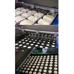 Silver Layer Cupcake Filling Machine Donut Batter Depositor 220V