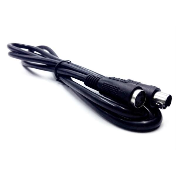 PVC 8 Pin / 9 Pin S Type Mini Din Cable car Security Camera Cable