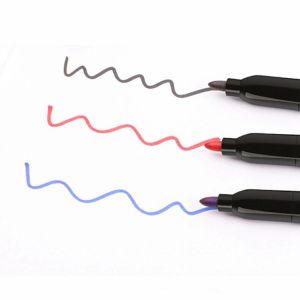 Paper Writing Medium Gel-Ink Permanent Marker Pen with Fast Drying Ink and