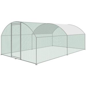 2.8Mx3M Small Size Metal Chicken Coop Run Walk In Chicken Cage For Poultry