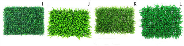 Artificial Flower Lawn Synthetic Vertical Garden Eco Friendly 1001D 1001E