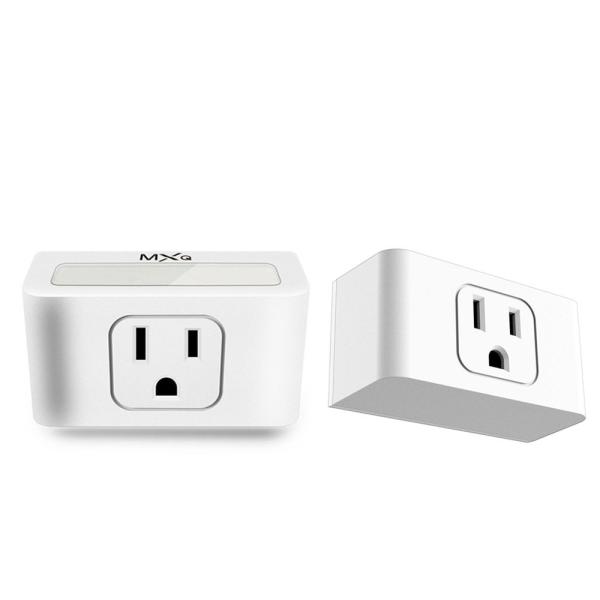 Quality Smart Home Automation Plugs , Mini Outlet Wifi Power Socket Compatible With Alexa Google for sale