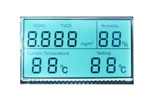 China Custom TN HTN STN FTSN Reflective LCD Panel / Monochrome LCD Numeric Display Module on sale