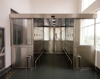 Wireless Press Switch Decontamination 99s Cleanroom Air Shower