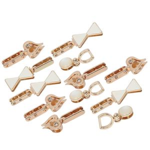 Fadeless Metal Bag Handles Strap Suspension Clasp Rectangle SGS