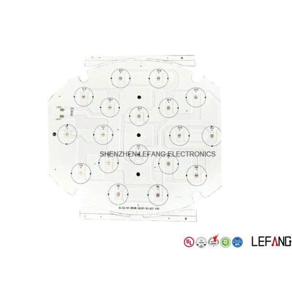 Quality 1.6 MM Single Sided  PCB Board Aluminum Substrate PCB For LED Tunnel Lighting for sale