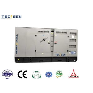Continuous 144kW Silent Genset Deutz Generator With Leroy Somer Alternator For