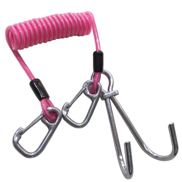 Best Selling Hard Hat Coil Tool Lanyard Safety Spring Tool Fall Protection Lanyard