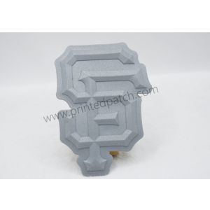 Leaf Shape 8C 3M Reflective Labels Embossed TPU Patches Customized