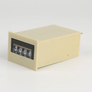 YAOYE-874 plastic electromagnetic digital 4 digit mechanical pulse counter