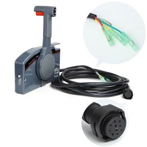 7 Pins outboard steering controls , IP65 Boat Engine Controls