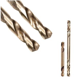 Various Size Fully Ground HSS Cobalt 5% M35 straight shank twist drill bit,