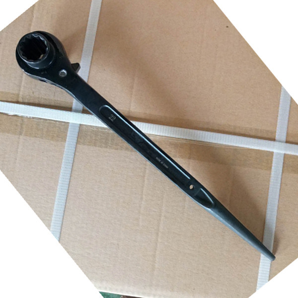 Black Scaffolding Tools Carbon Steel Forged Straight Podger Handle 22mm 24mm