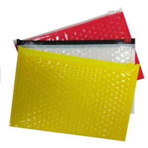 Buy cheap Custom Printed Bubble Package Envelope Plain End Style Zipper Design from wholesalers
