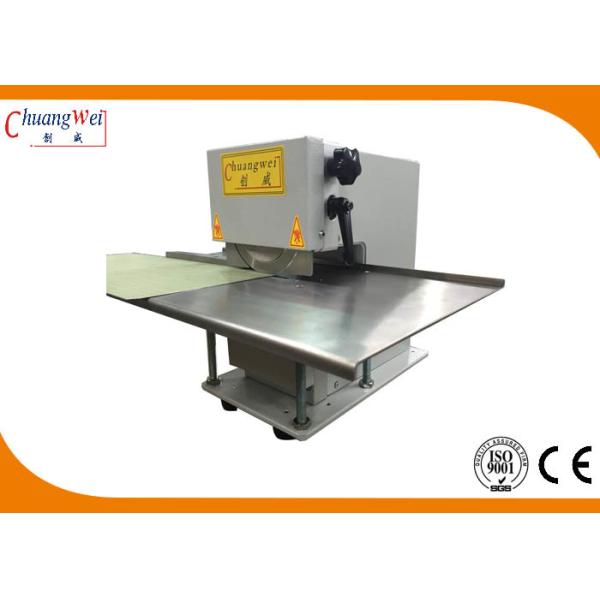 Small Aluminum Pcb Depanelizer Machine, Manual / Motorized Circular Blade Pcb