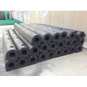 Excellent Compression Performance FLOATING FENDER in D Shape for Marine
