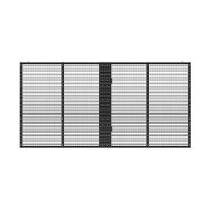 Transparent LED Display Case 1000X1000mm 1X1m Panel Wall Hanging Digital Screen