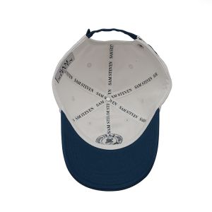 Six Panel High Profile Unstructured Baseball Cap Adjustable Strap