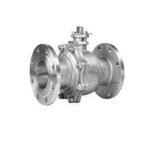 Customized Request Flange Connection CF8m CF8 Stainless Steel 2PC Ball Valve