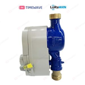 LoRaWAN Water Meter with Digital Display for DIN Rail Mounting