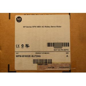 ALLEN-BRADLEY MPM-B1652E-MJ72AA MP-Series MPM 480V AC Rotary Servo Motor