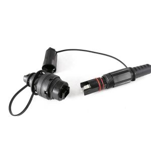 Single Tube Singlemode FTTH Solution Cable OptiTap To SC APC Jumper Type