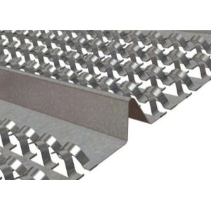 0.11-0.45mm Thickness Stucco Wire Mesh Galvanized Steel High Rib Lath