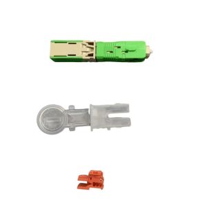 APC/UPC Duplex Simplex Fast Connector for Waterproof Drop Cable Fiber Optic