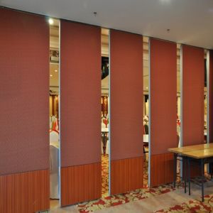 Wholesale Soundproof Operable Partition Wall With Ceiling Track / Folding Panel Partitions from china suppliers