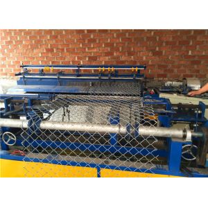 Diamond Shape Wire Mesh Machine Full Automatically 2 Years Warranty