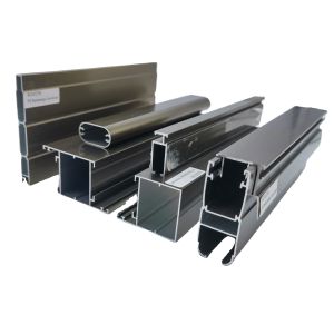 China Aluminium Profile For Door Flame And Window Leaf With Champagne Anodized In Gabon, Burkina Faso on sale