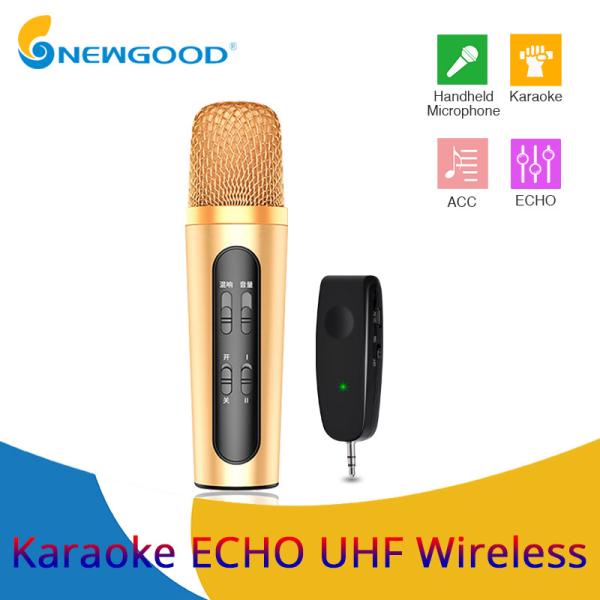 Quality Uhf Wireless Echo Microphone Singing Best Karaoke Handheld Microphone MIC For Mini Amplifier Speaker From China Shenzhen for sale